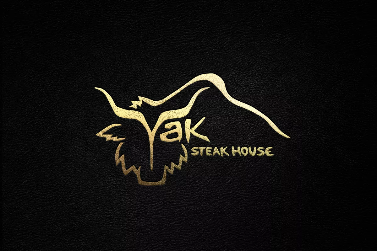 Création du logo pour le Yak Steakhouse